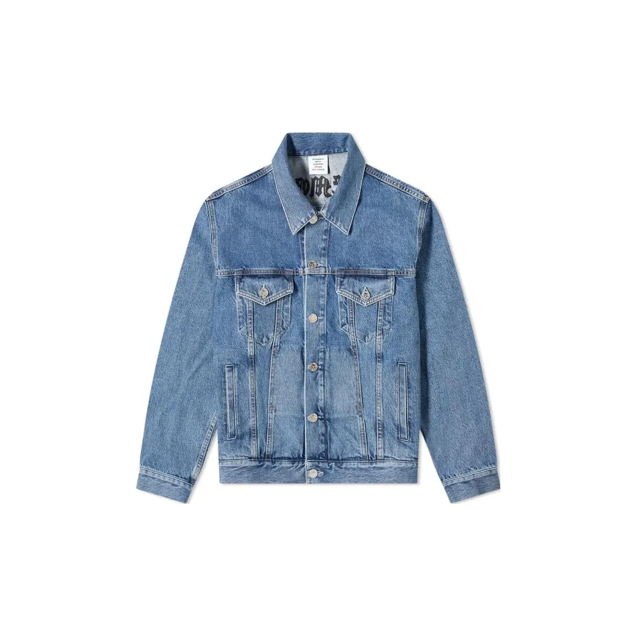 Vetements Jackets Men's Light Blue