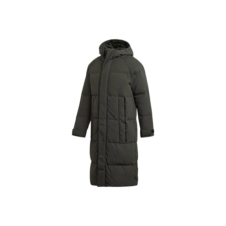 Adidas Пуховик Мужской Темный Earth Brown