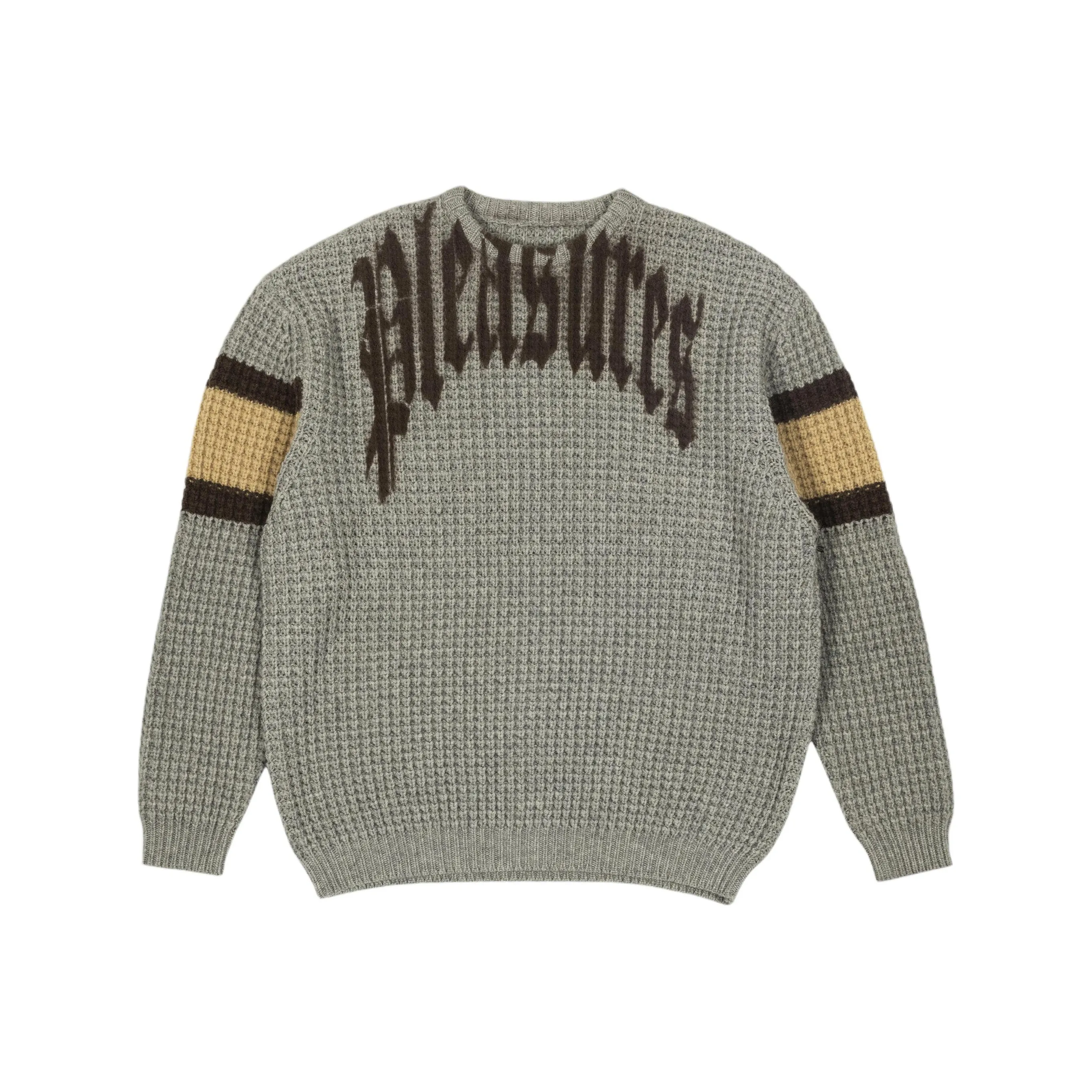 PLEASURES Серый Унисекс Трикотаж