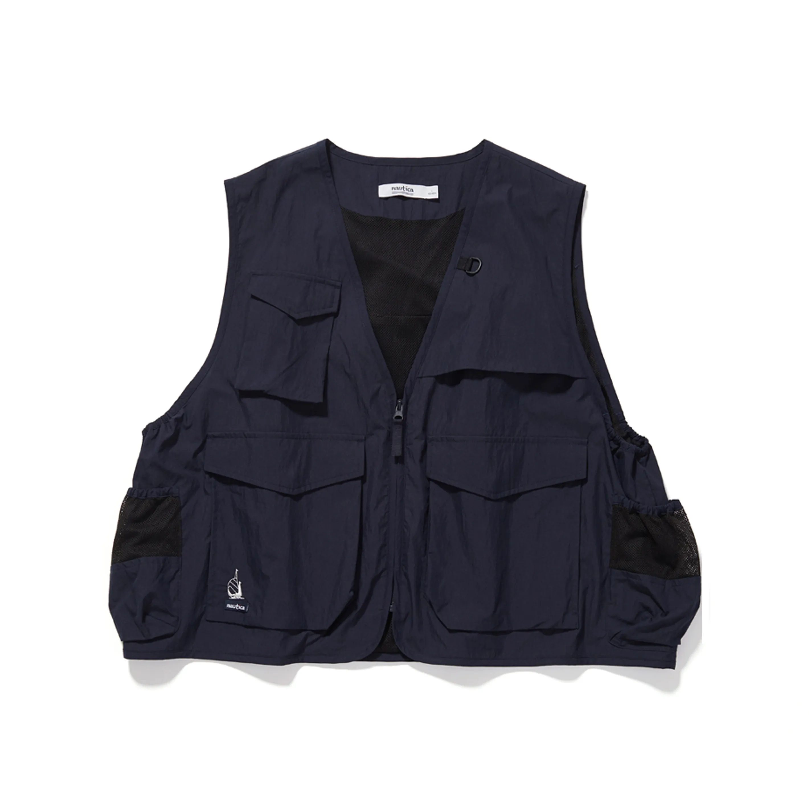 Nautica White Sail Vest Coat Unisex