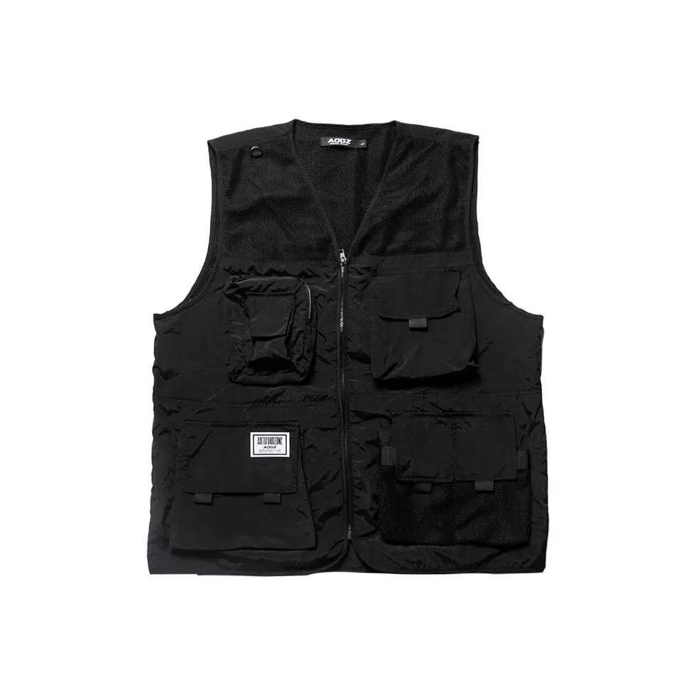 AOGZ Черные Унисекс Жилеты