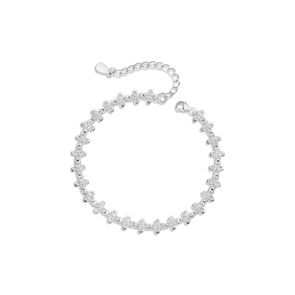 Royal Dragon Mirror 999 Fine Silver Bracelets Women's