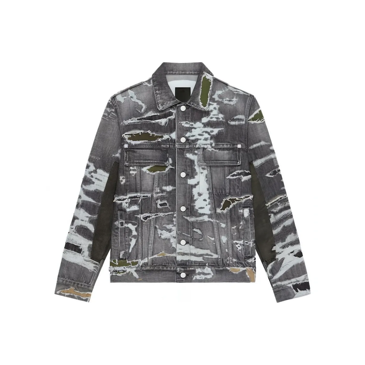 Givenchy Distressed Denim Jacket