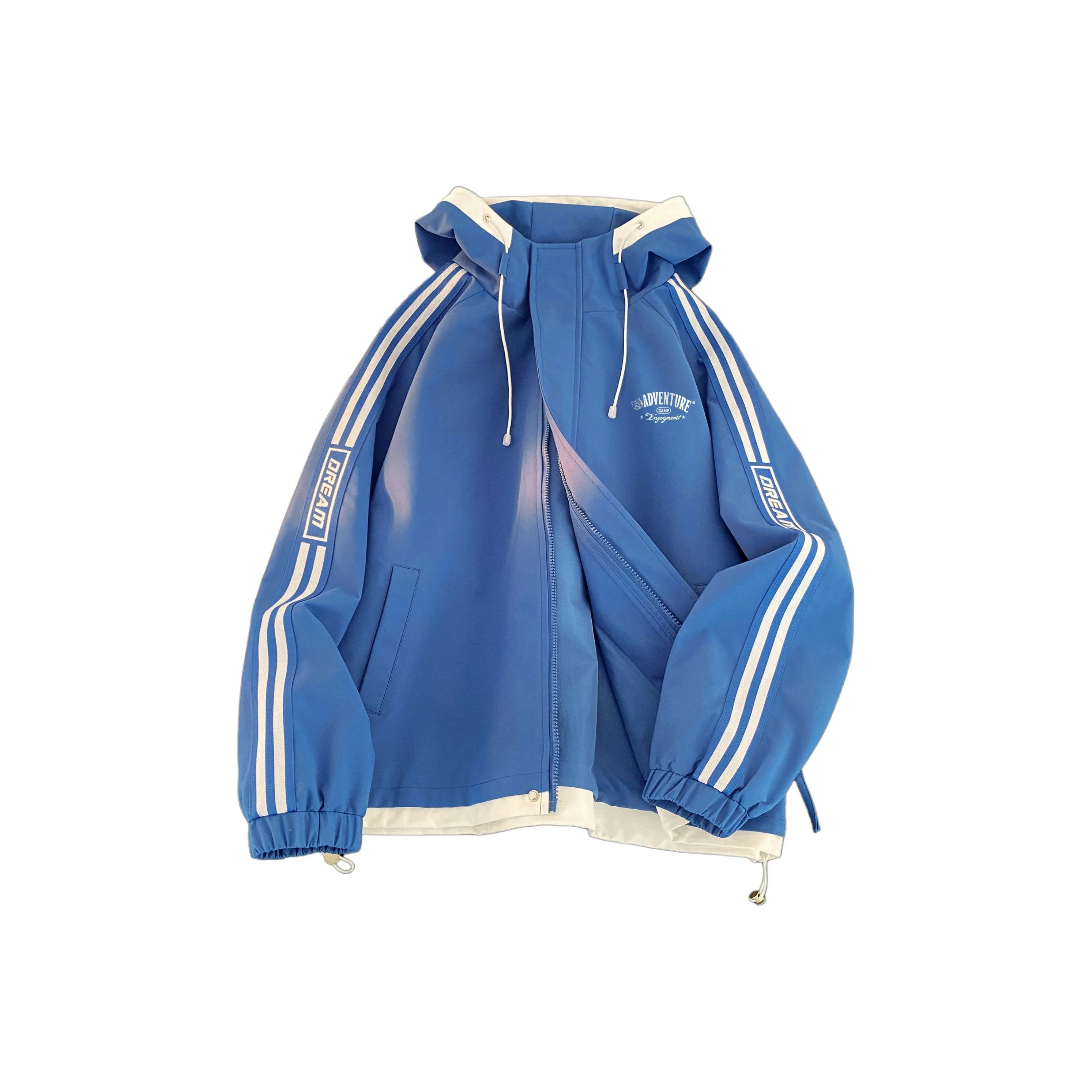 HONOR OF KINGS Jackets & Coats Unisex Denim Blue