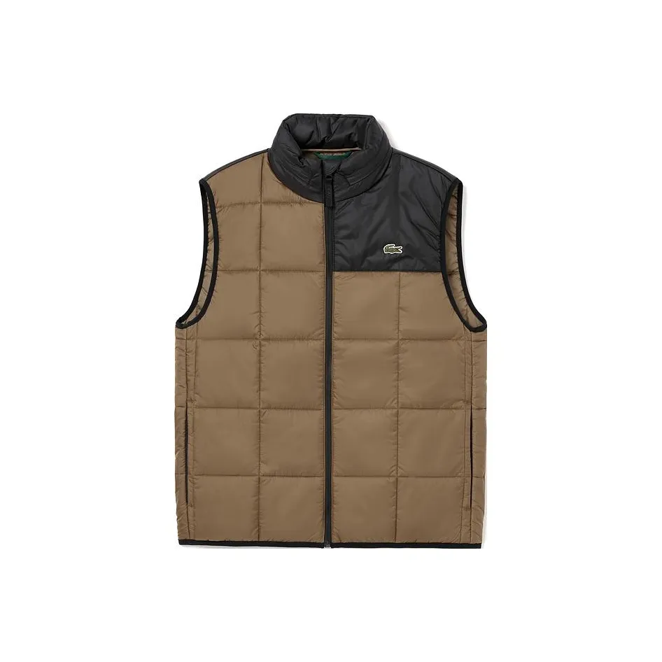 LACOSTE Collaboration Черный Коричневый Многоцветный Мужские Жилеты