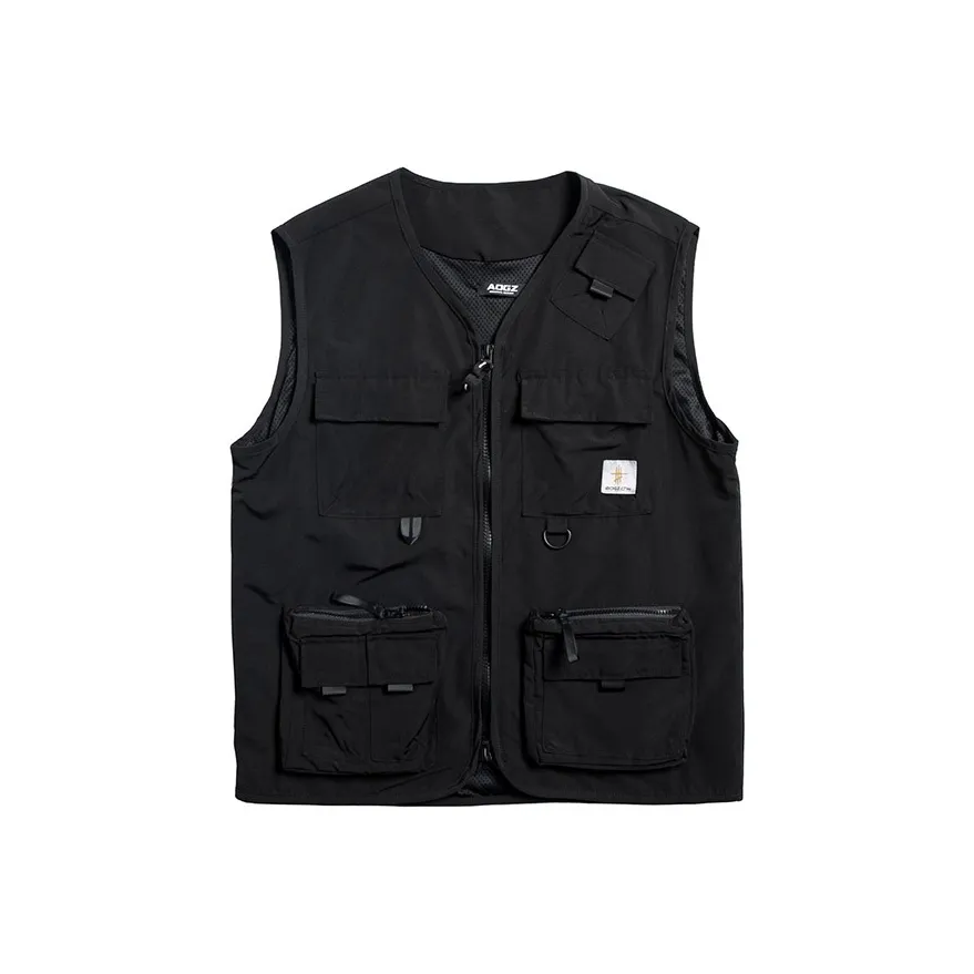 AOGZ Рабочая одежда Жилет Унисекс Черный