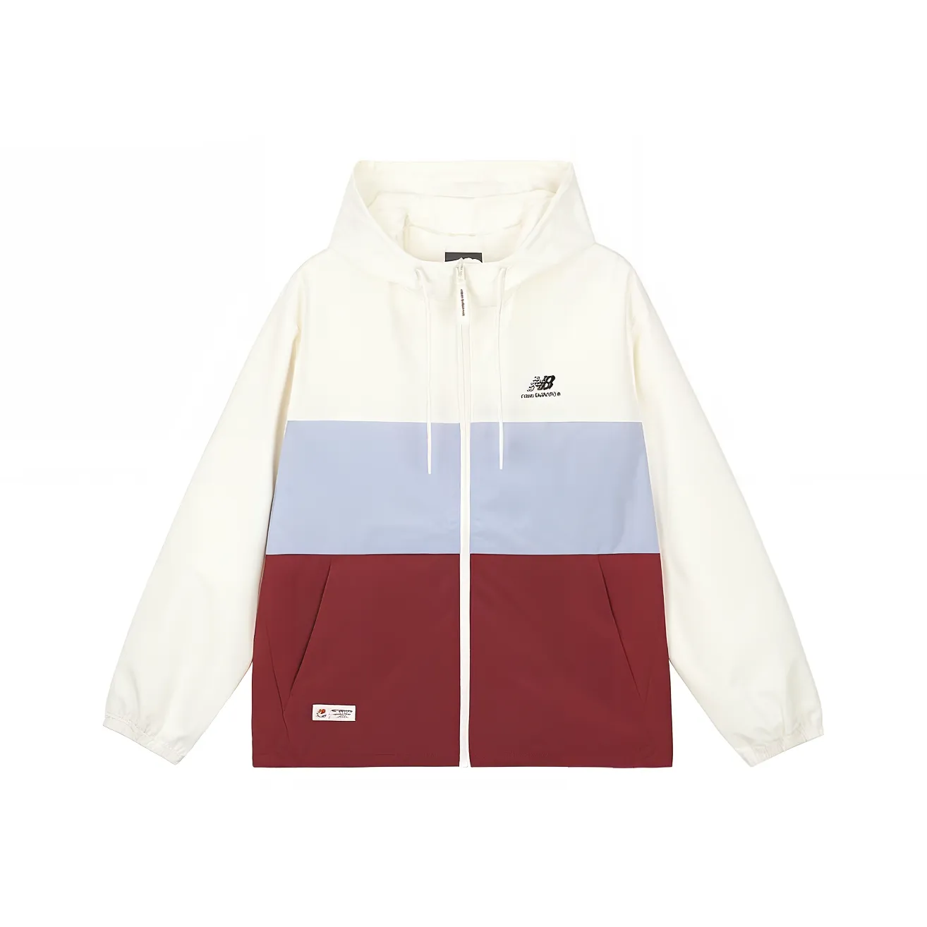 New Balance совместная куртка унисекс белого цвета