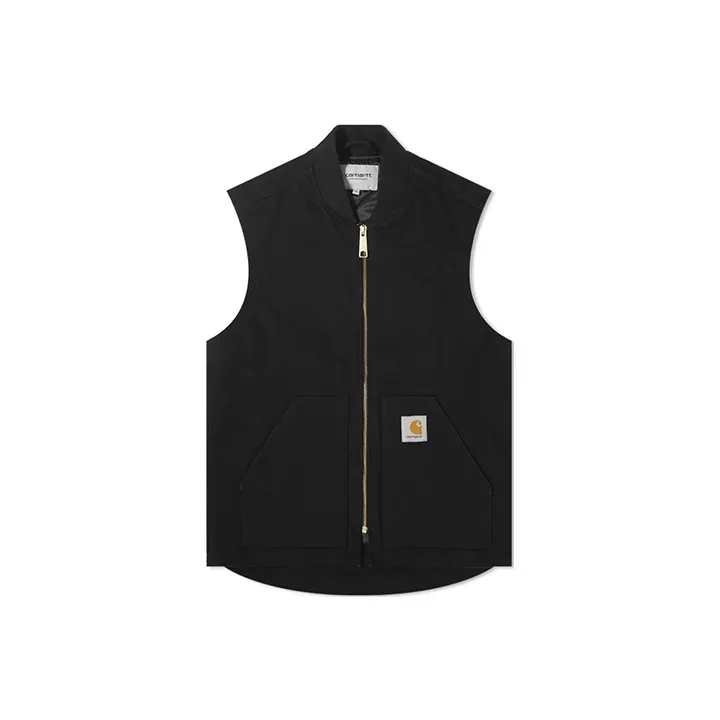 Carhartt WIP Logo Patch Zipped Gilet