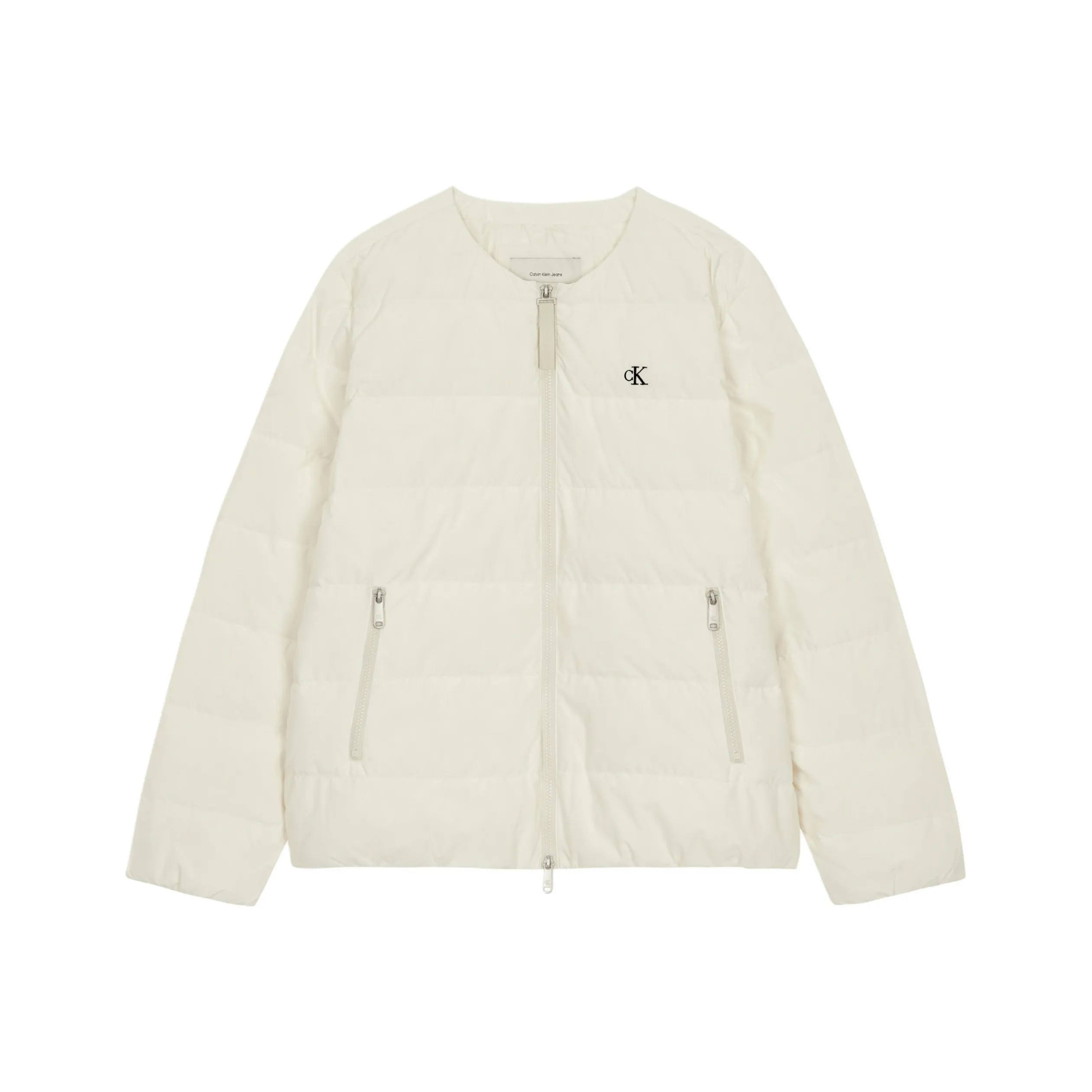 CALVIN KLEIN Down Jacket Unisex White