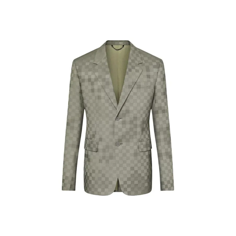 LOUIS VUITTON Business Suits Coats Men's Green