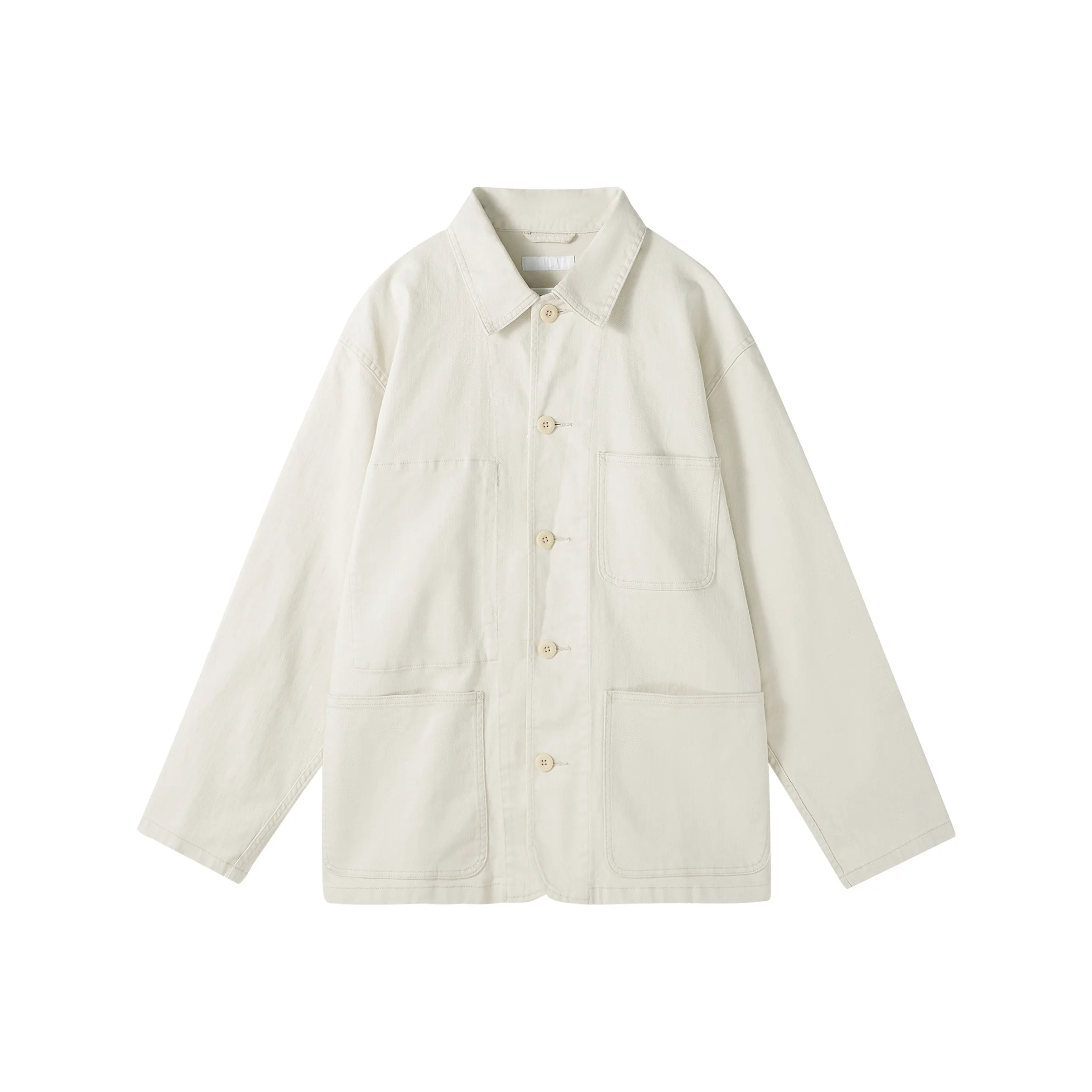UNIQLO Denim Jacket Unisex Ivory