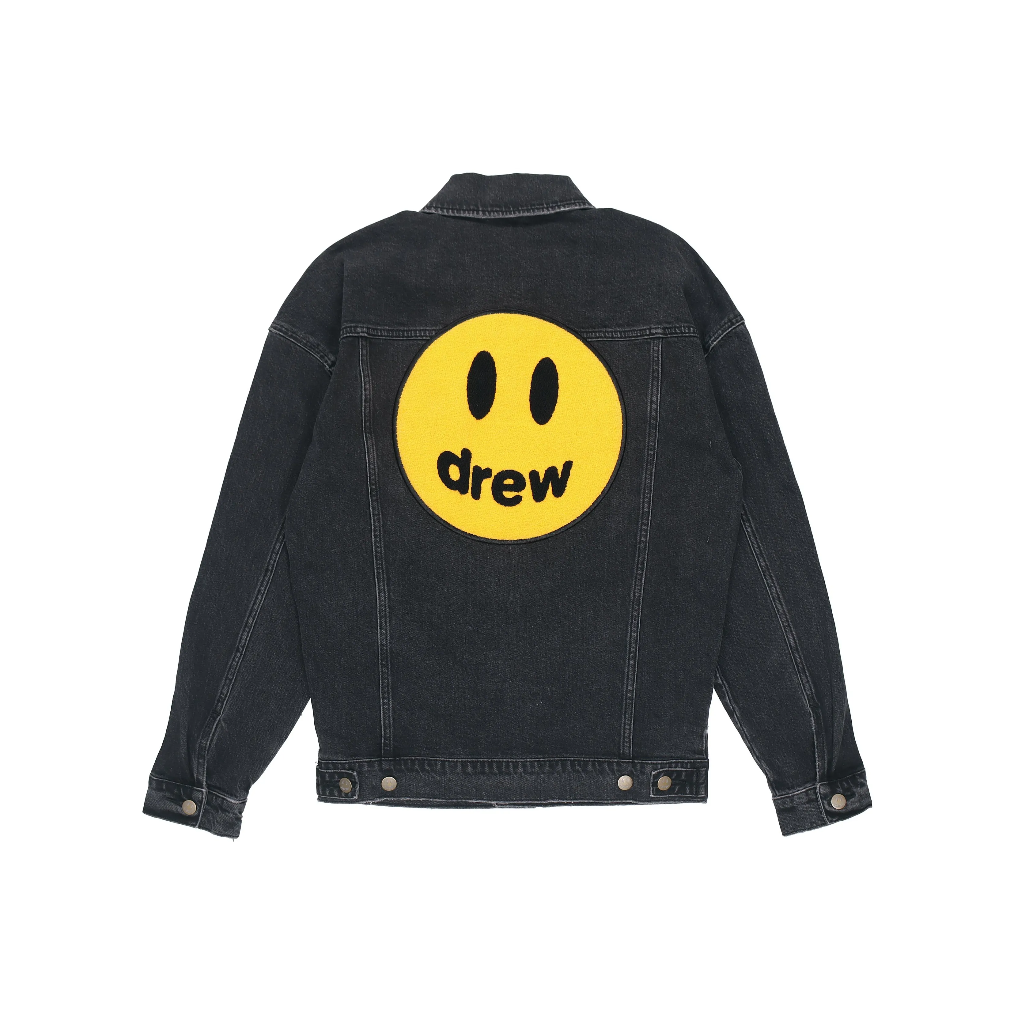 Drew House SS21 Denim Jacket Unisex Black