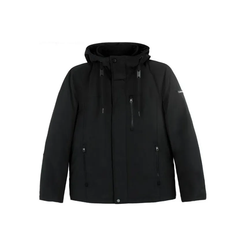 Calvin Klein Windbreaker Jackets Men's Black