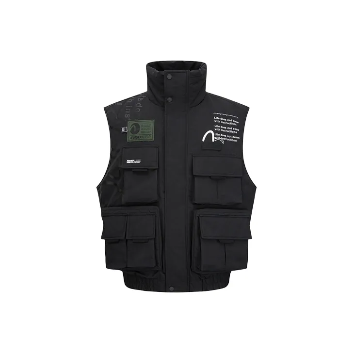 EVISU Мужские черные жилеты