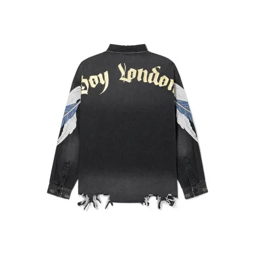 BOY LONDON Черные унисекс джинсовые куртки