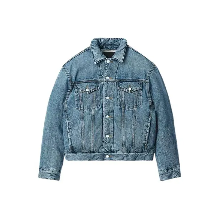 Alexander Wang Denim Jacket Unisex Vintage Medium Indigo