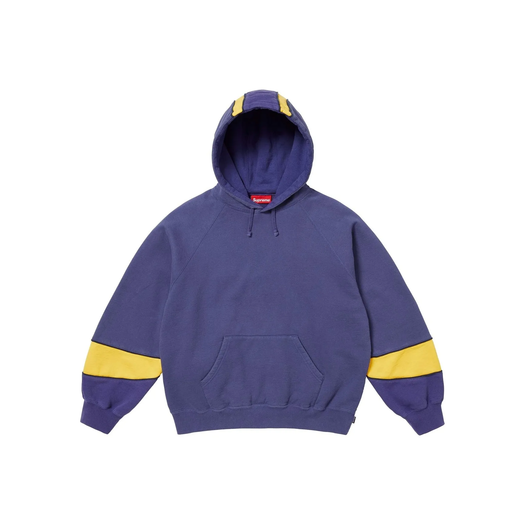 Supreme SS25 WEEK12 Панельная толстовка с капюшоном Унисекс