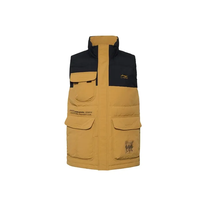 LiNing Sports Trend Series Vest Men's Brown