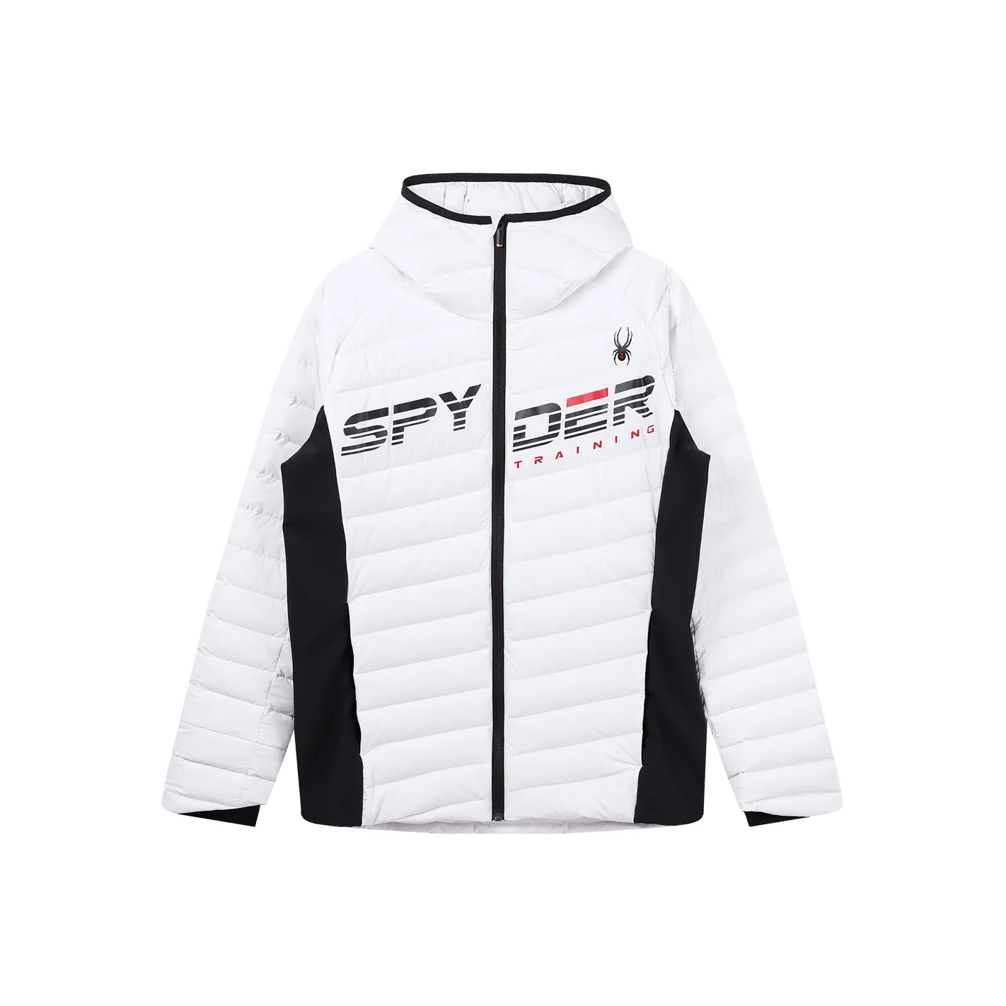 Spyder Collaboration Letter Colorblock Hooded Down Jacket Men's