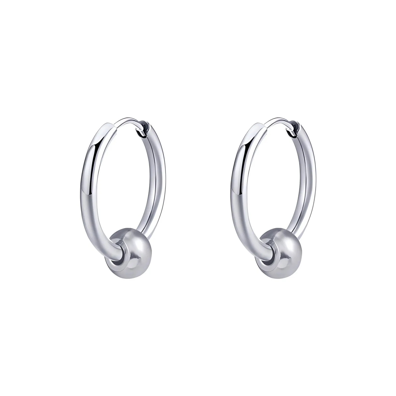 MUSTKOO Серьги из титанового стального сплава для мужчин