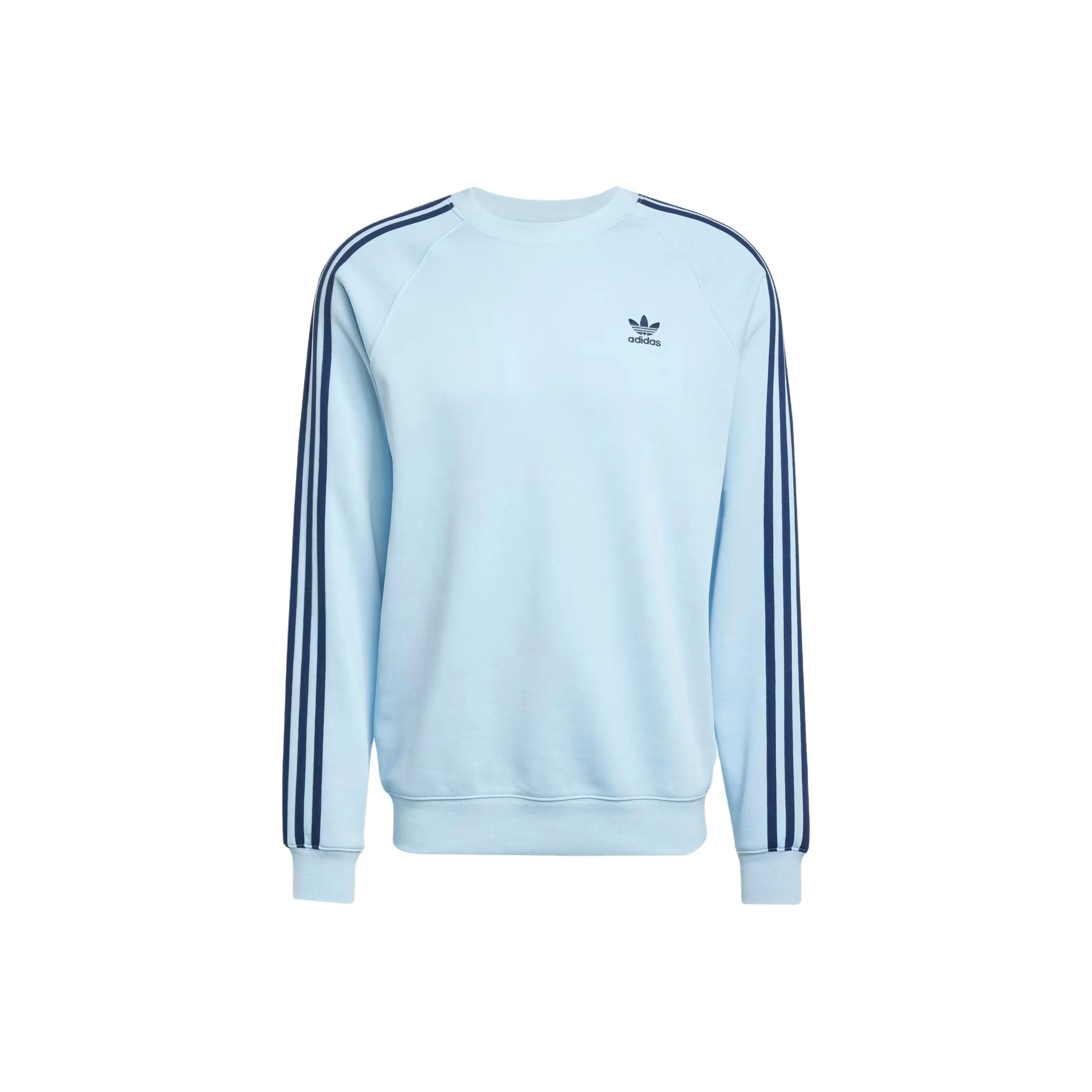 Adidas Originals ADICOLOR CLASSICS 3 STRIPES FW24 Sweatshirt Men's Sky Blue