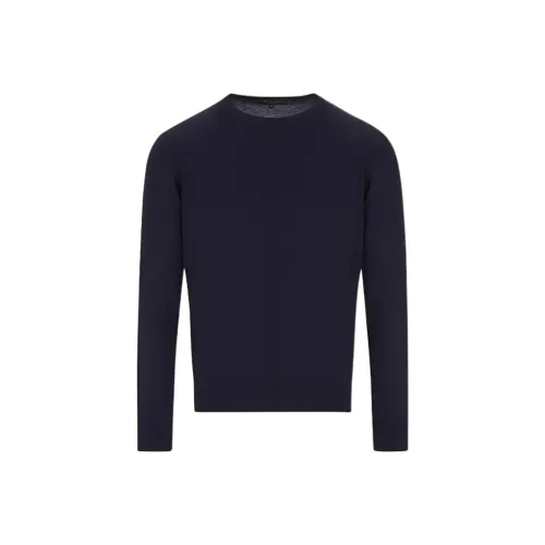Loro Piana Синий Мужские Свитеры