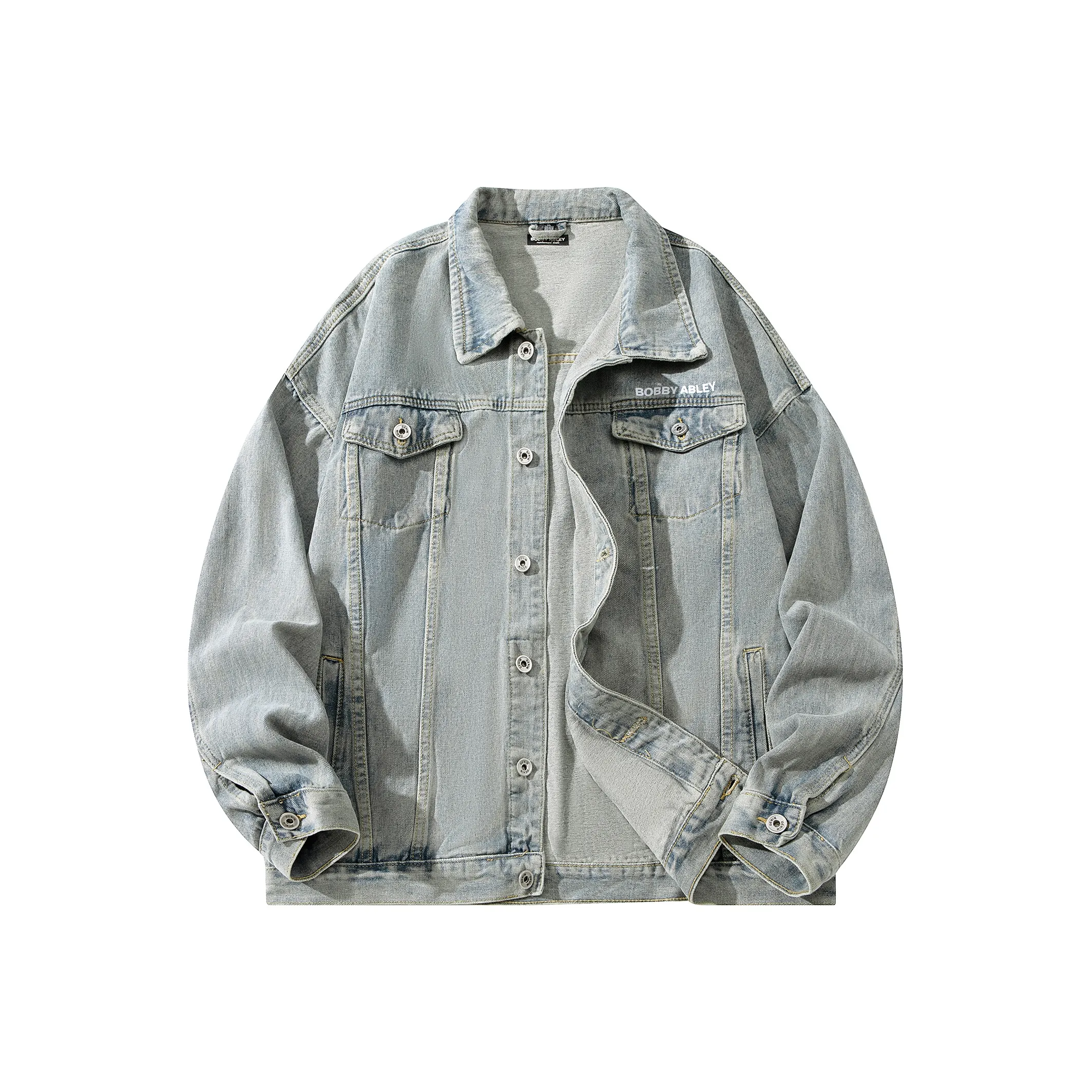 BOBBY ABLEY Унисекс Джинсовые Куртки