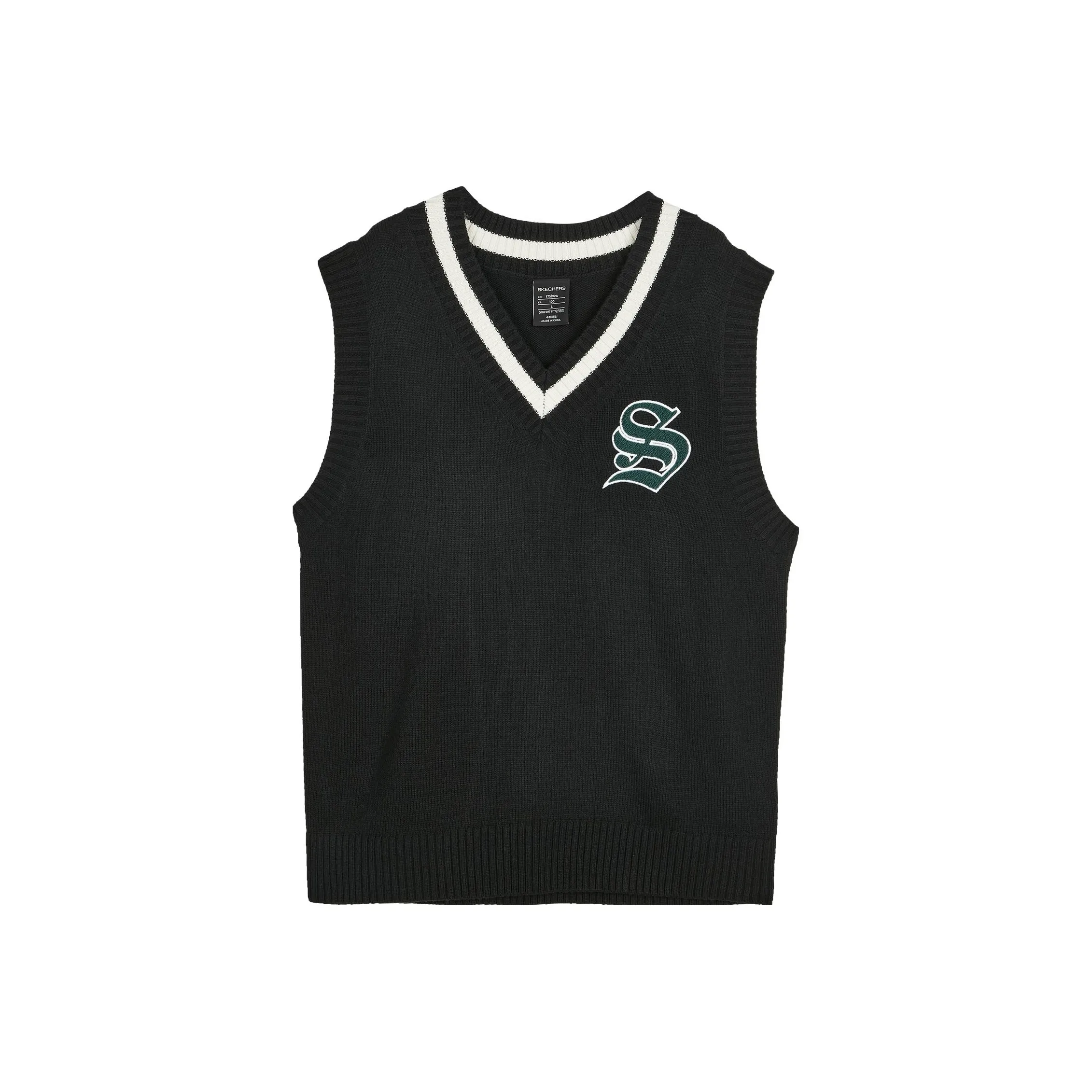 Skechers Bob's Vests Unisex Carbon Black/0018