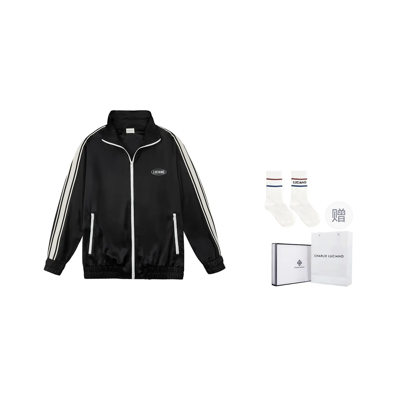 Charlie Luciano Jacket Unisex Black