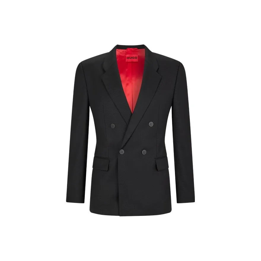 HUGO BOSS Business Suits Men's Black