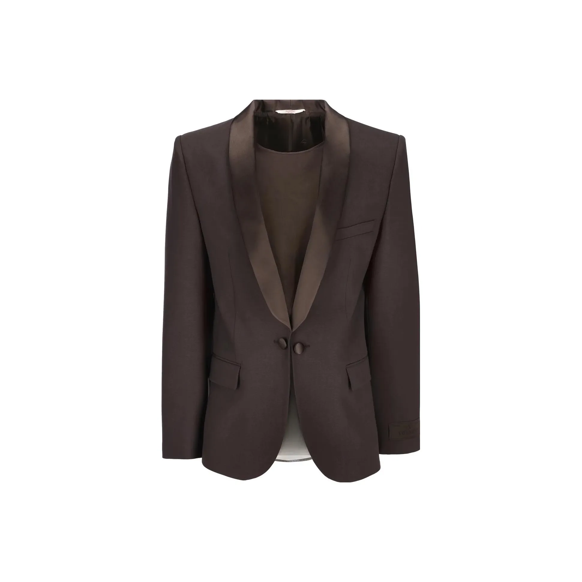 Valentino Single Breasted Long Sleeved Blazer