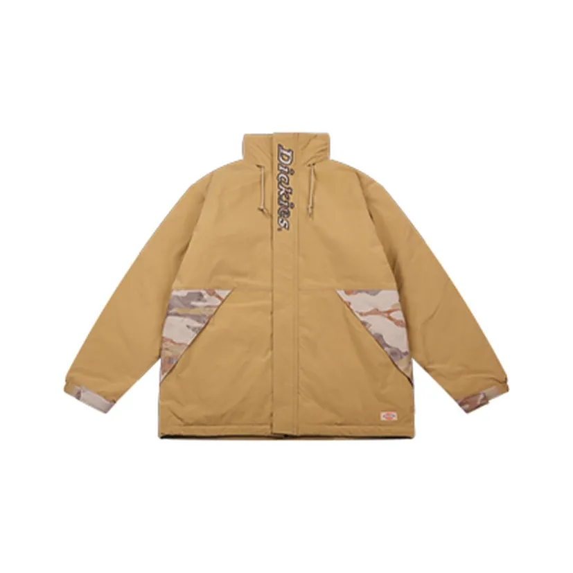 Dickies Хлопковый пуховик Зимний Мужской Бронза