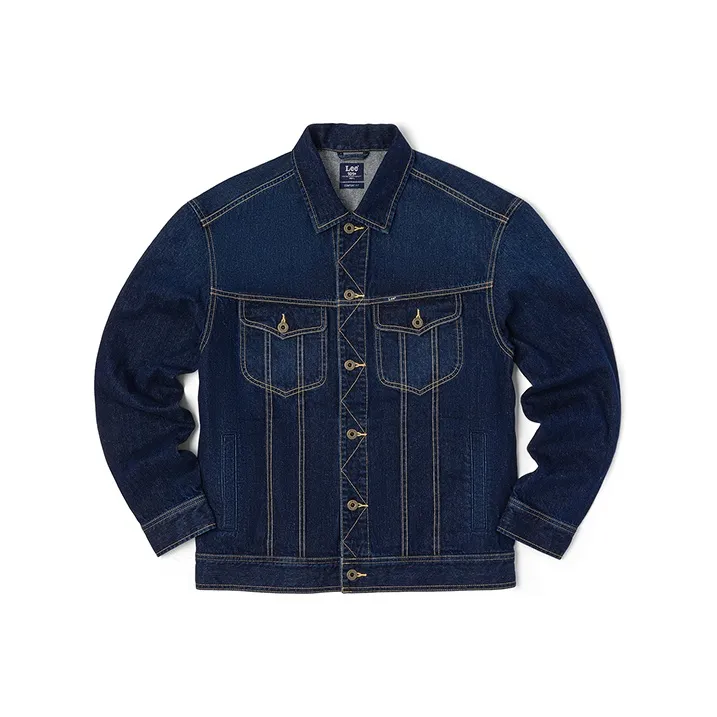 Lee FW22 Denim Jacket Men's Medium Dark Blue