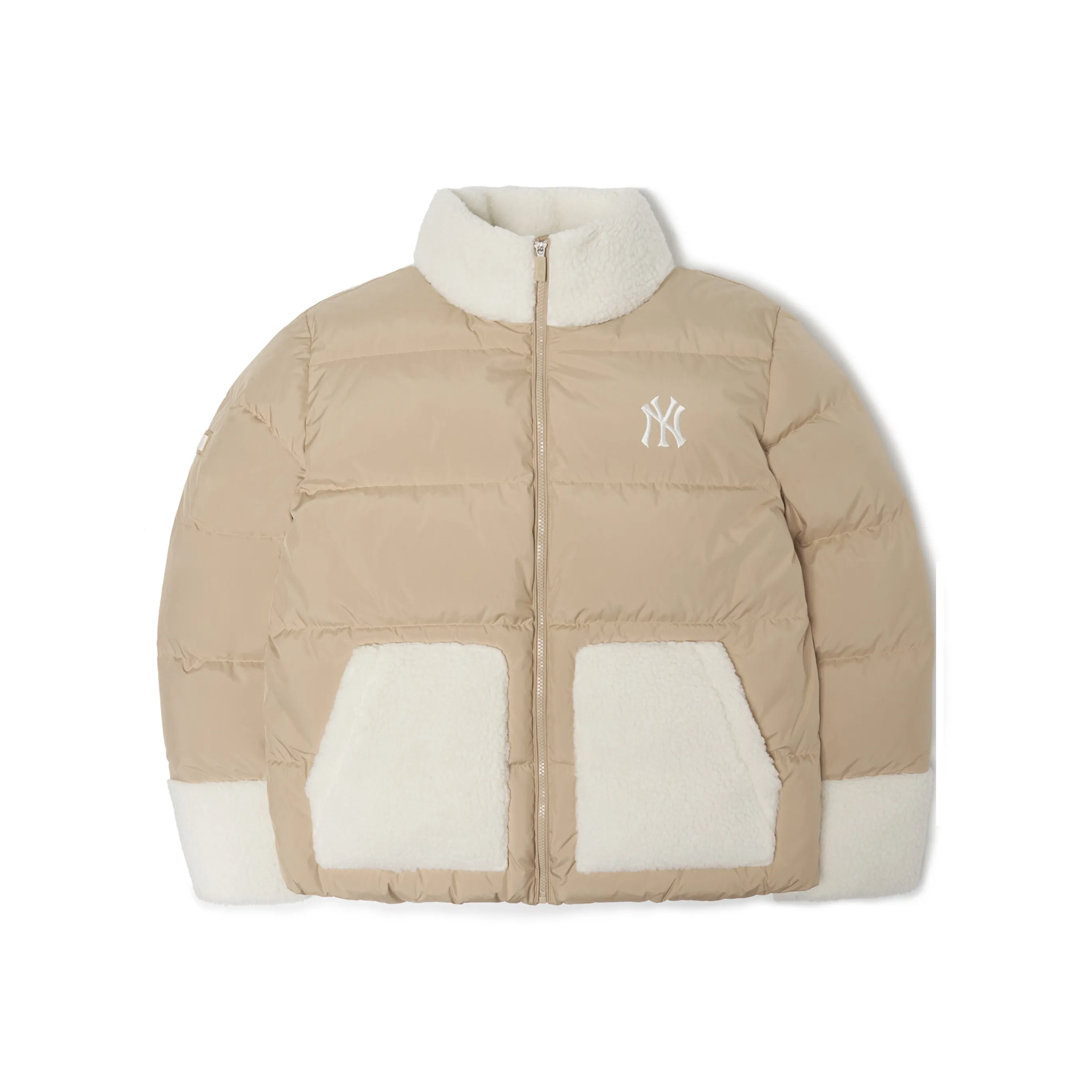 MLB Down Jackets Unisex Light Brown
