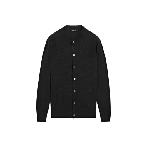 Massimo Dutti Темно-серый Мужской Трикотаж