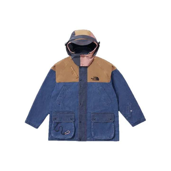 THE NORTH FACE UE Series Denim Jackets Men's Blue