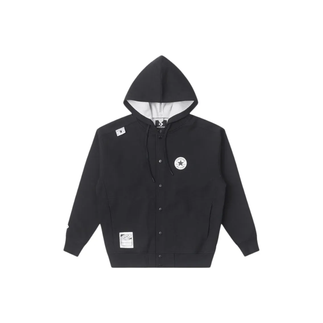 Конверс All Star Куртки и Пальто Мужской Черный