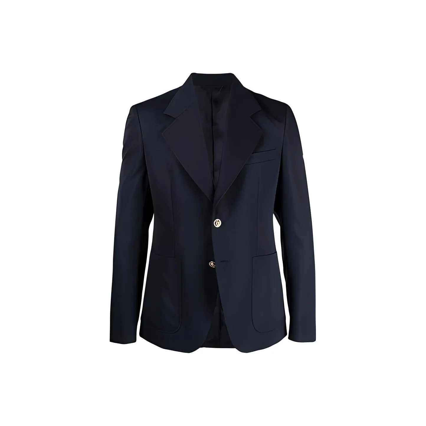 VERSACE Business Suit Coat Men's Dark Blue