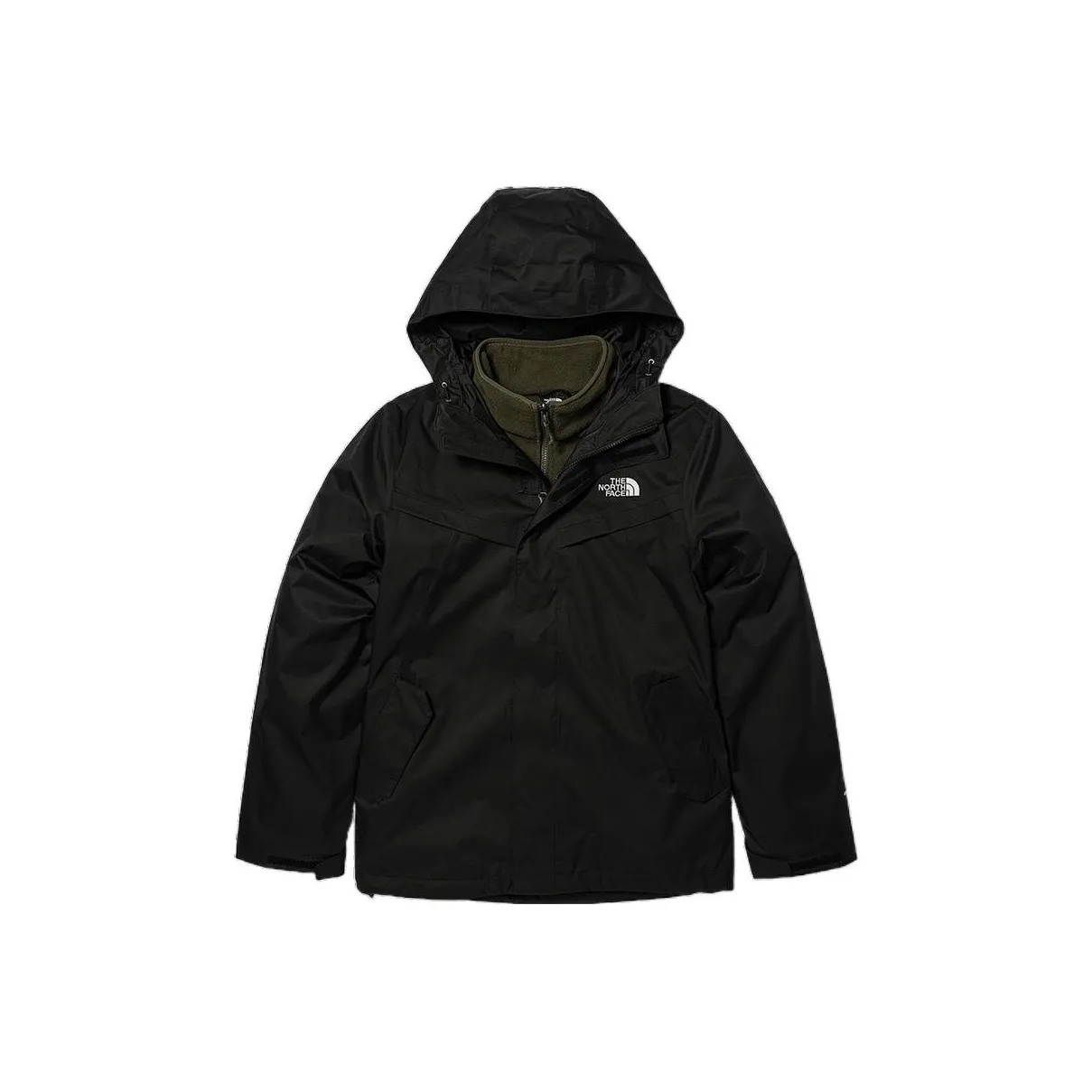 THE NORTH FACE Водонепроницаемый и Ветрозащитный Ветровка Мужской Черный