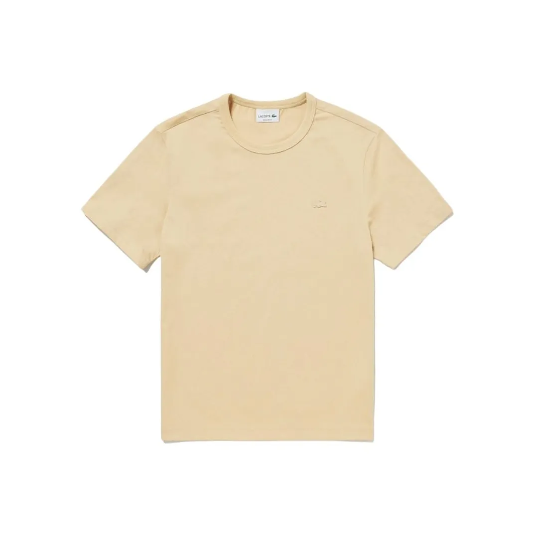 LACOSTE Бежевые Мужские T-рубашки