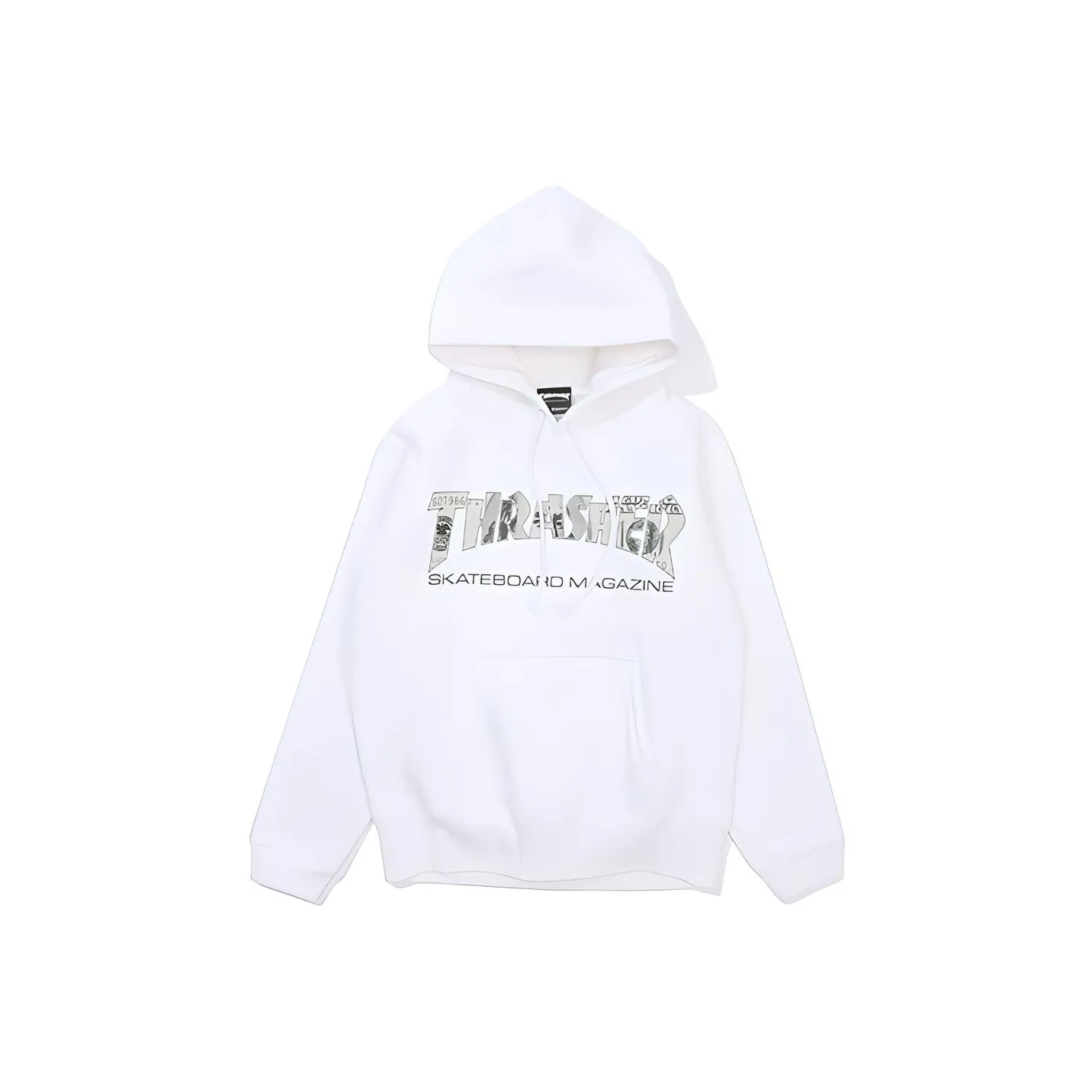 Толстовка Thrasher Japan Version Унисекс Белый