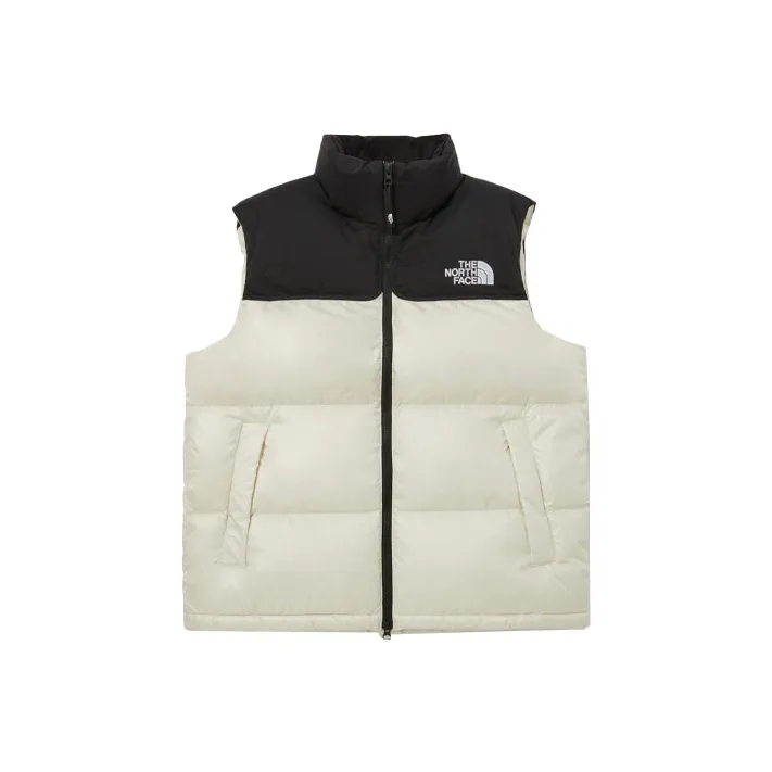 THE NORTH FACE Down Vest Unisex Cream White