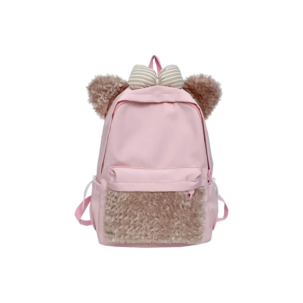 XIANGSU Нейлон Рюкзак Женские Розовый
