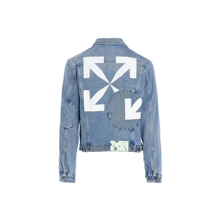 OFF WHITE Arrow Twist Denim Jacket '/'