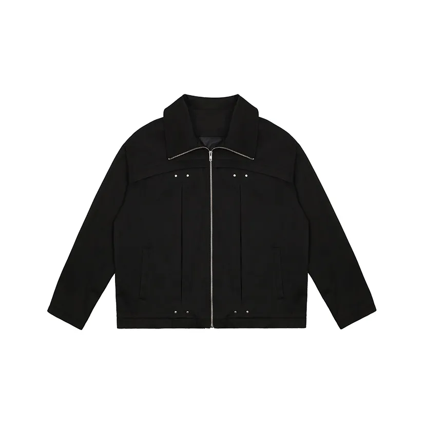 EMPTY REFERENCE x STUBBORN VISION Jacket Unisex Black