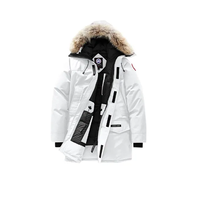 Canada Goose Langford Series Down Jackets Men White