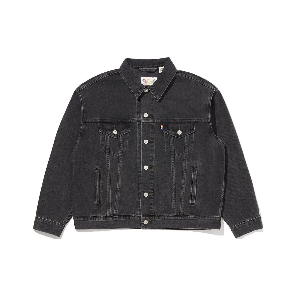 Levis SS23 Rainbow Series Jackets Men's Black