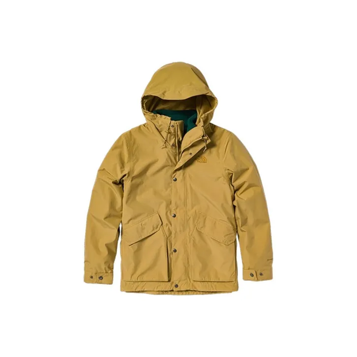 THE NORTH FACE Urban Exploration Водонепроницаемый Ветрозащитный Сохраняющий тепло Ветровка Мужской Желтый
