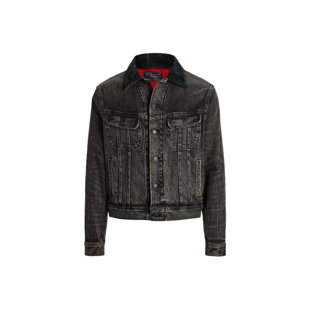 Polo Ralph Lauren Denim Jackets Men's Black