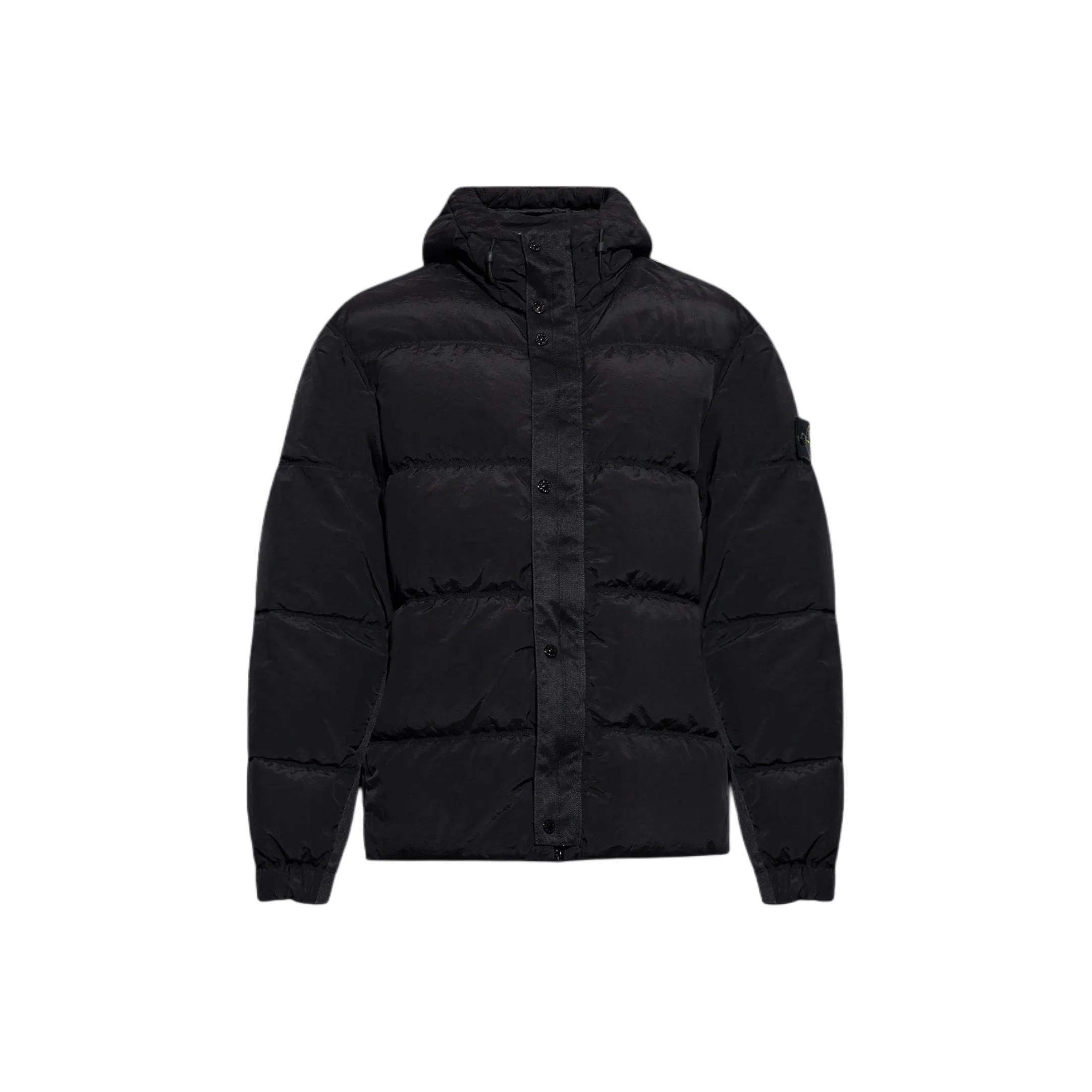 STONE ISLAND Logo Patch Hooded Puffer Jacket